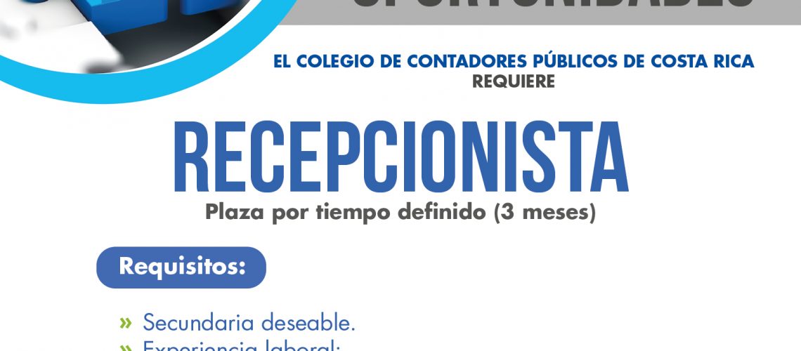 CCPA_Recepcionista